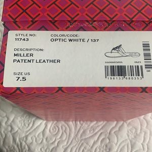 Tory Burch Patent Leather Miller